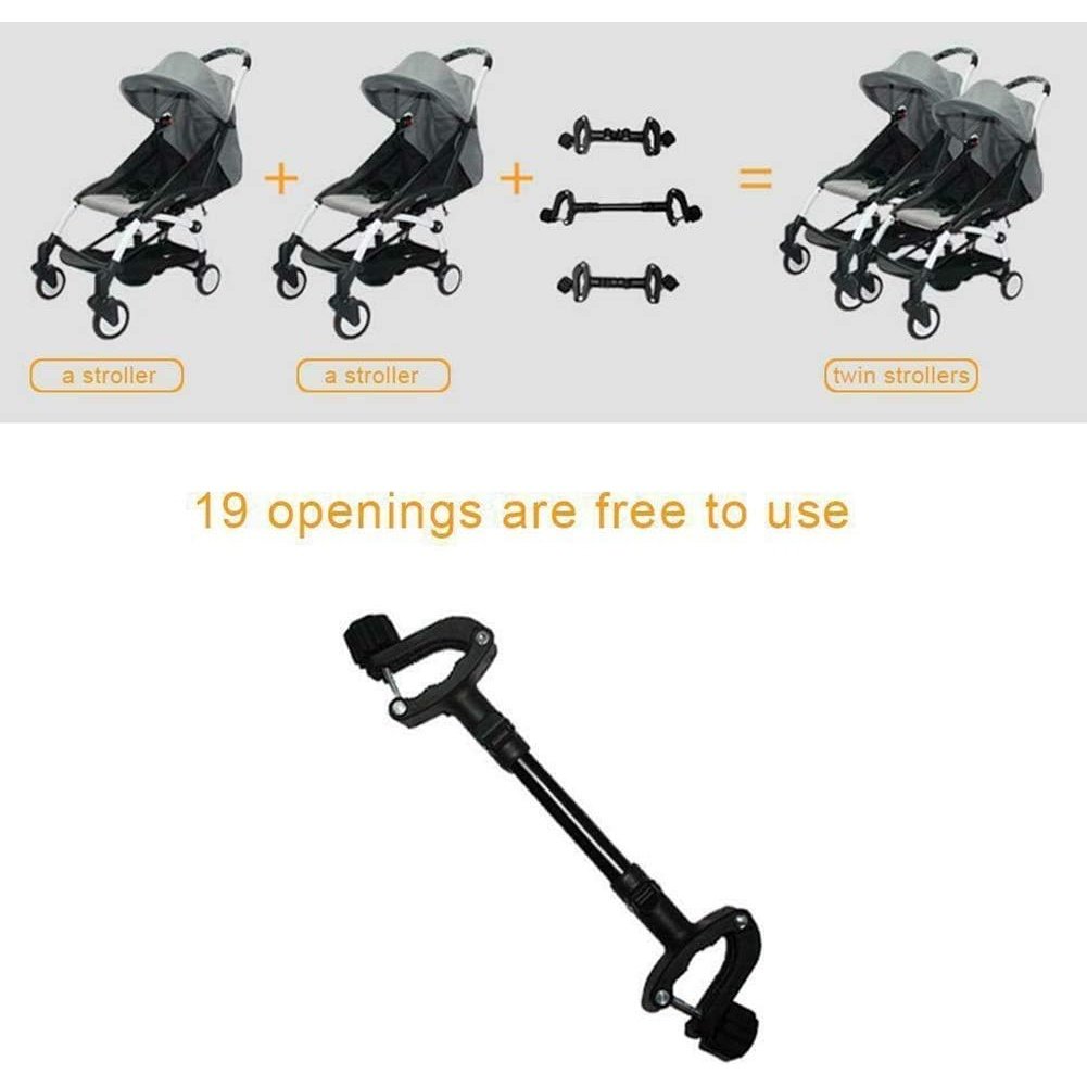 Universal Stroller Joints - Twin Stroller Connector for Most Strollers