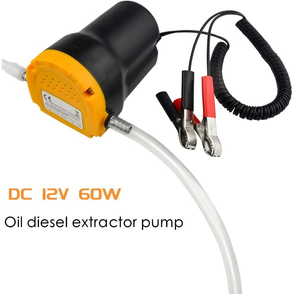 Wmycongcong - 12V 60W Oil Change Pump Extractor for Vehicles