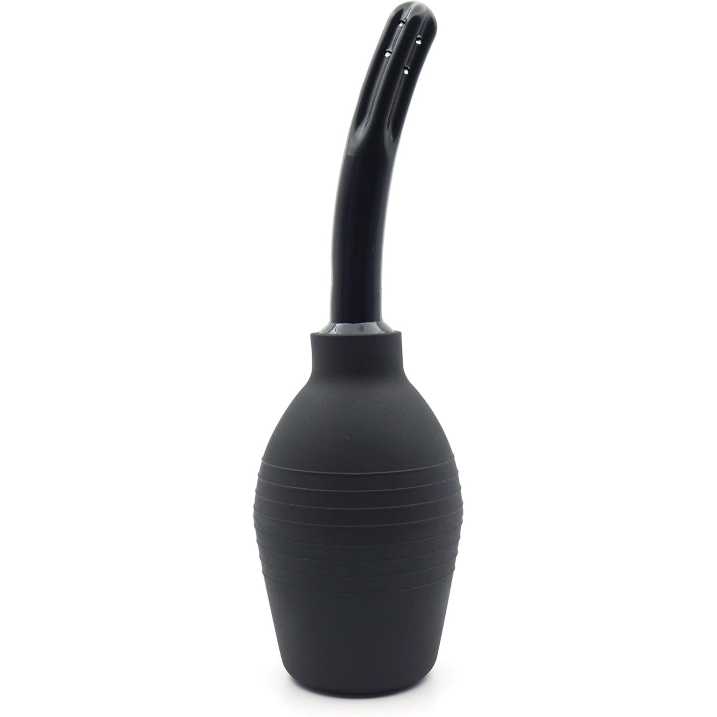 Rabuharu - Black Silicone Enema Bulb, 310Ml