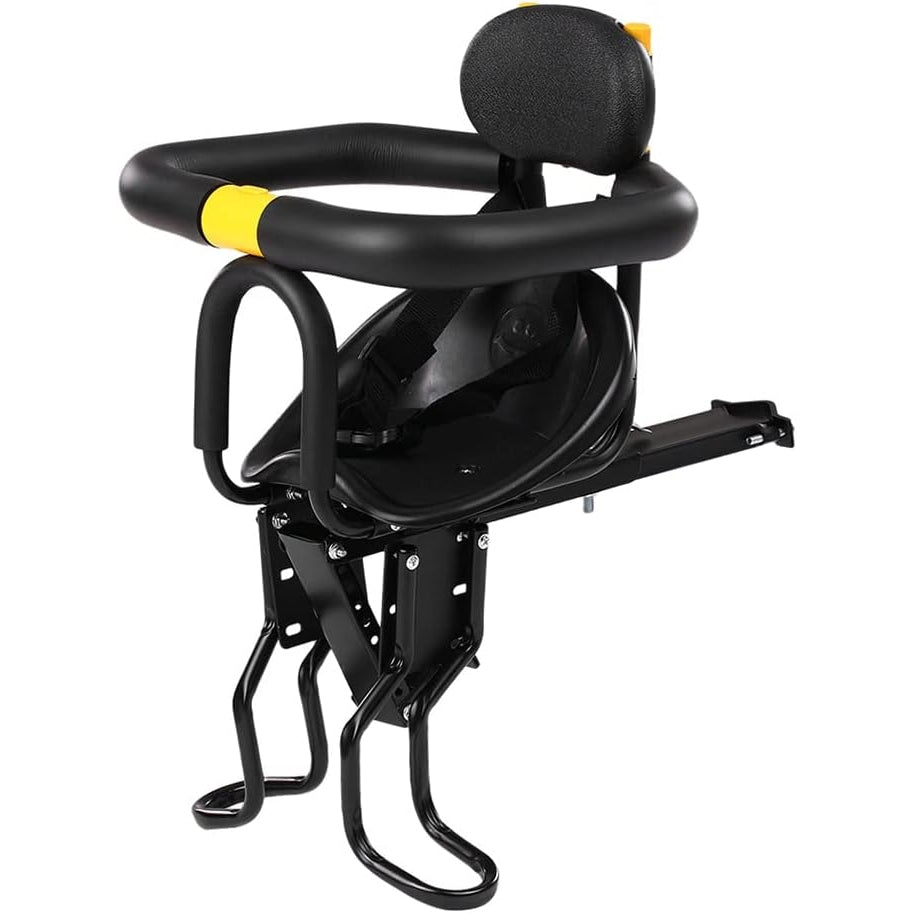 Lixada - Bicycle Front Child Safety Seat With Pedals For Road Bike MTB