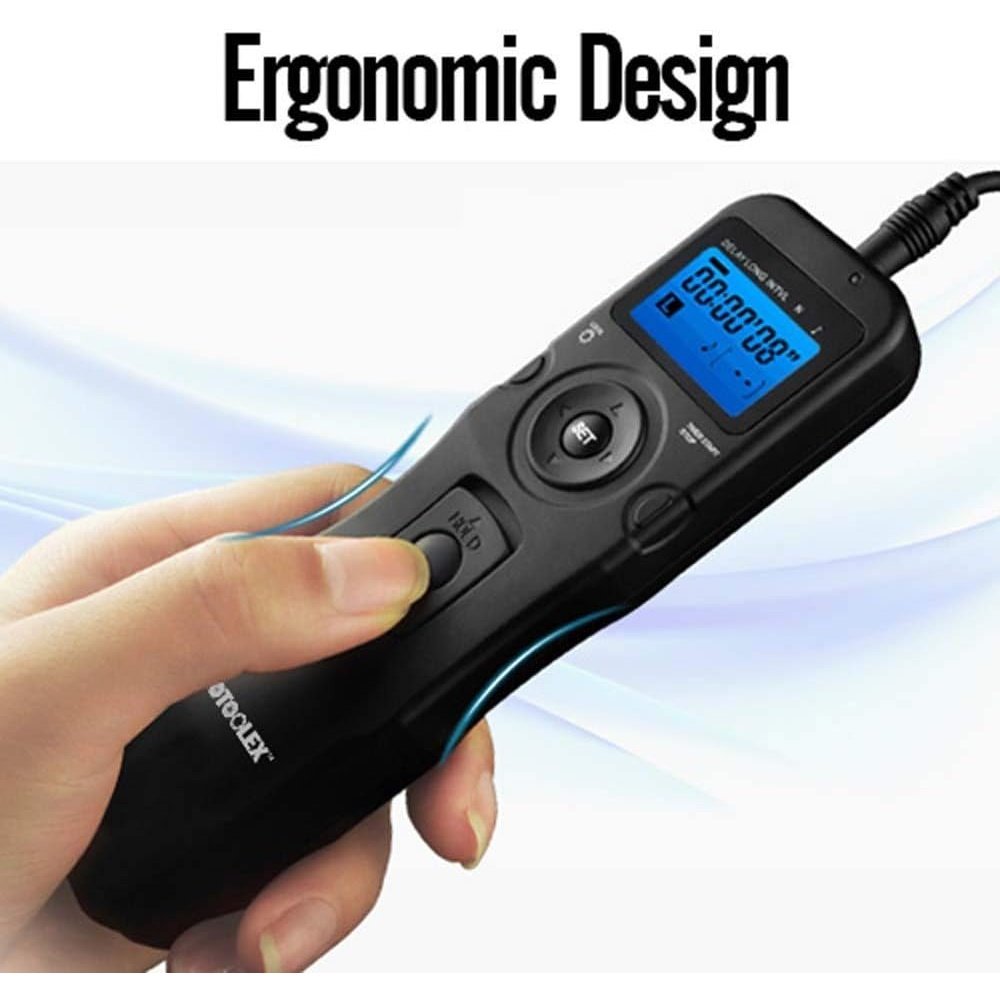 Photoolex - Intervalometer Digital Camera Remote Shutter Release for Canon EOS