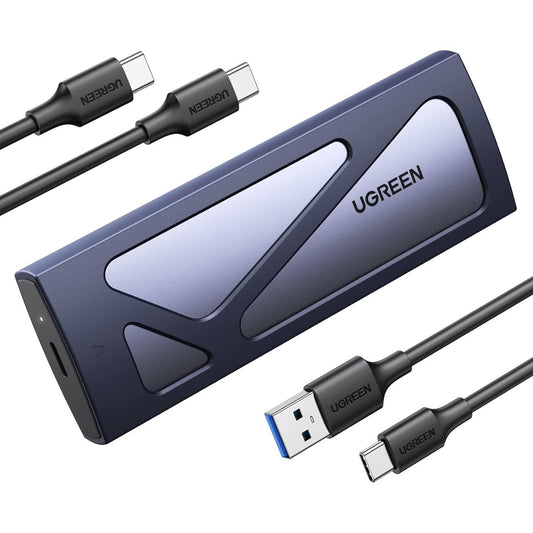 Ugreen Group Limited - Tool-Free USB C SSD Enclosure, 10Gbps M.2 NVMe to USB Adapter