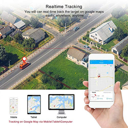 Winnes - 4G GPS Tracker With 10000 mAh Battery, 80 Days Standby, IP58 Waterproof