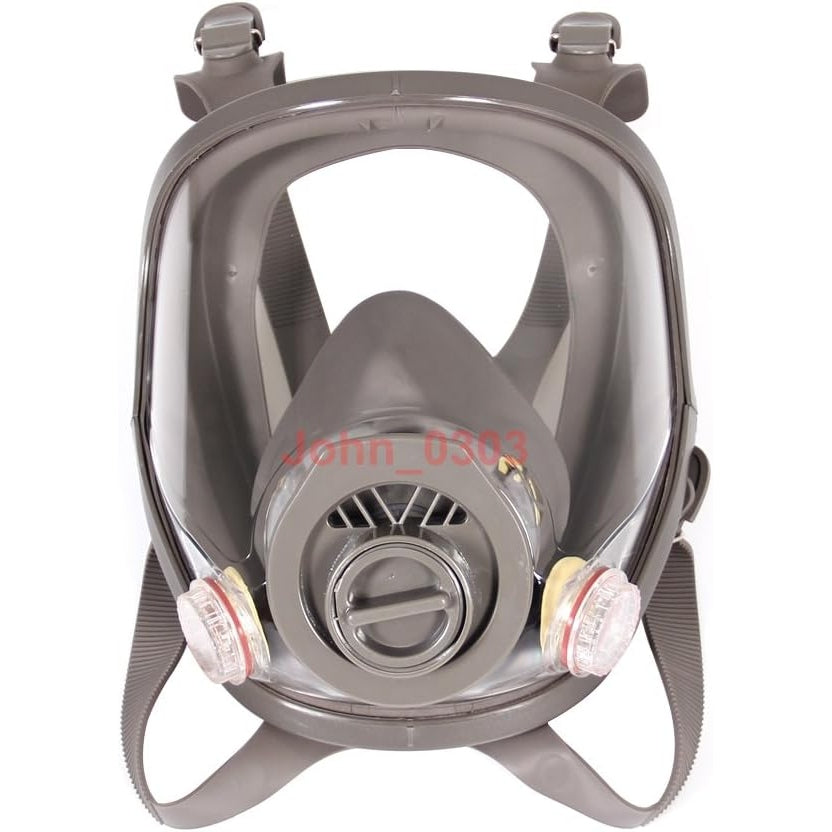 Trudsafe - 2 In 1 Full Face Respirator Gas Mask For Painting & Spraying