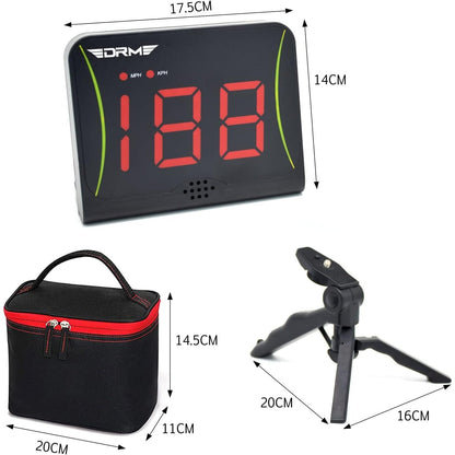 Alpika - Hockey Shot Puck & Ball Speed Radar With LED Display