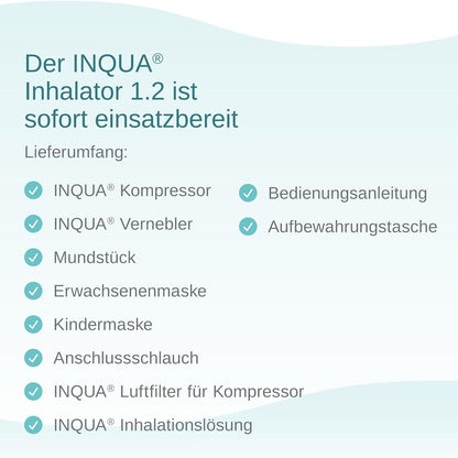 Inqua - Inhalator 1.2 Inhalation Device For Adults And Kids 3+