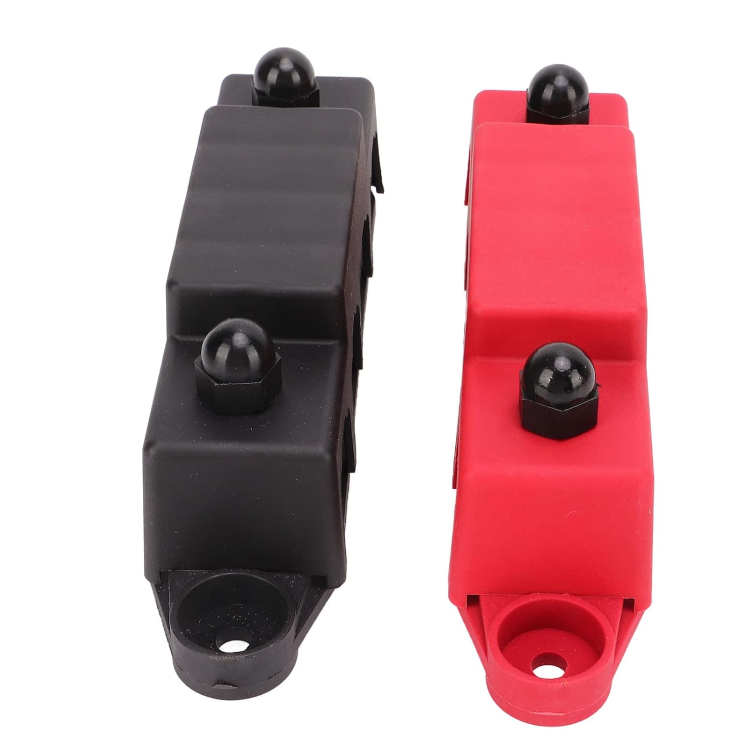 Eulbevoli - Weather Resistant Battery Terminal Distribution Block 4 Stud 2Pcs