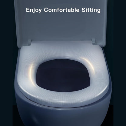 Pipishell - Soft Close Toilet Seat With Quick Release and Adjustable Hinges