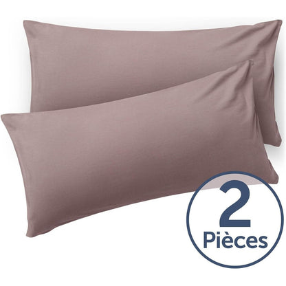 Blumtal - Taie Oreiller 40x70 Lot De 2 Housse Microfibre Extra Douce Taupe