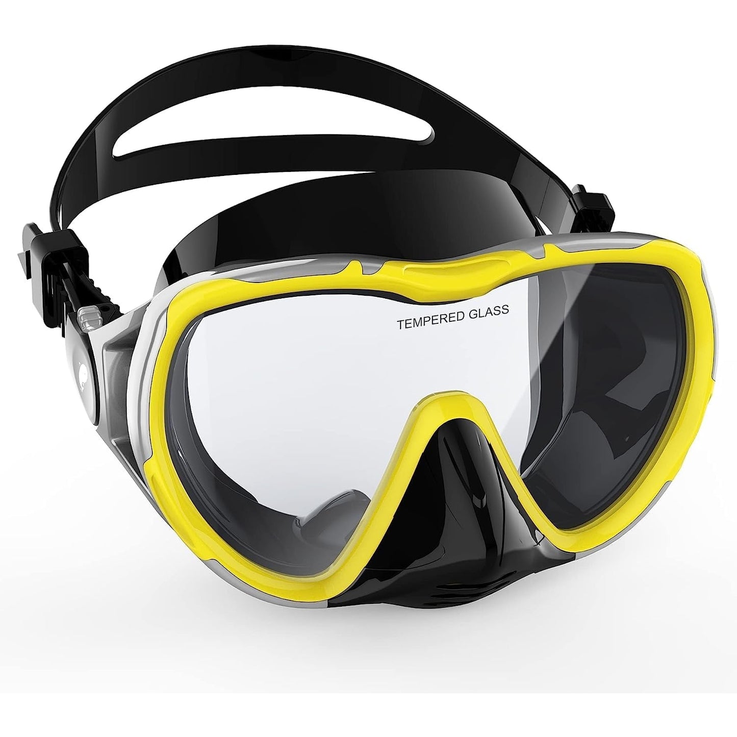 Rabigala - Anti-Fog Scuba Mask With Tempered Glass For Diving