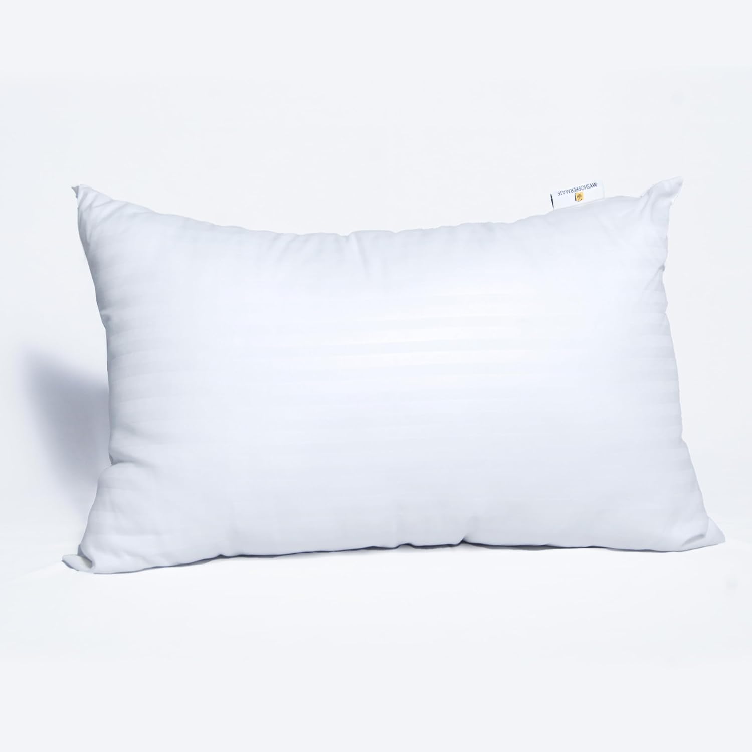 Myshoppermate - Premium Microfiber Soft White Pillow (Single, 16 X 24)