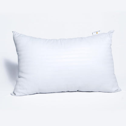 Myshoppermate - Premium Microfiber Soft White Pillow (Single, 16 X 24)