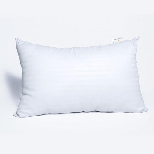 Myshoppermate - Premium Microfiber Soft White Pillow (Single, 16 X 24)