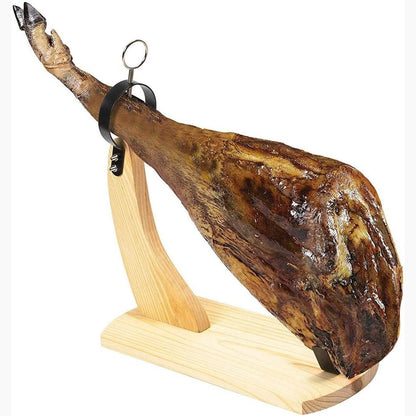 Reliable Quality Practical Holder - Wood Ham Holder With Nonslip Pad For Spanish Hams