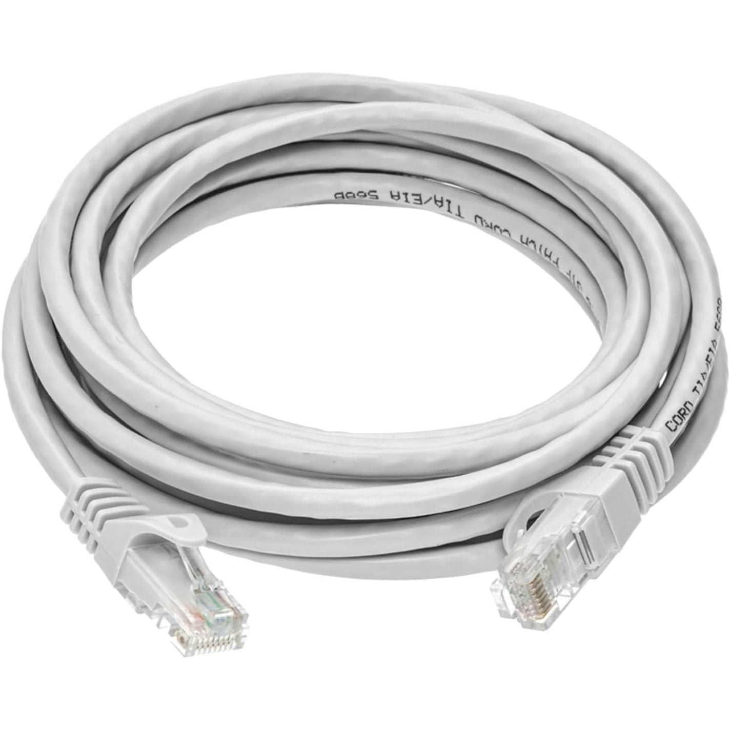 Cables Direct Online - Cat5E 1.5Ft Ethernet Patch Cable, 350Mhz, White