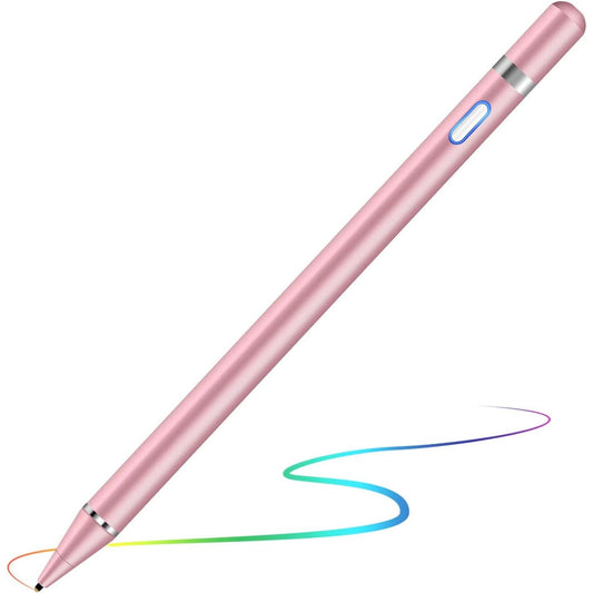 Mixoo - Stylus Pen, 1.5Mm Fine Rechargeable Digital Pen, Rose Gold