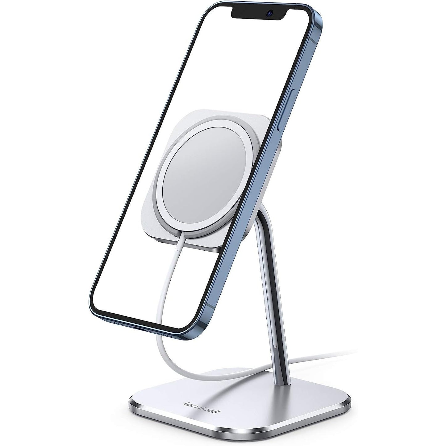 Lamicall - Adjustable Aluminum Phone Stand for MagSafe Charger (Charger Not Included)