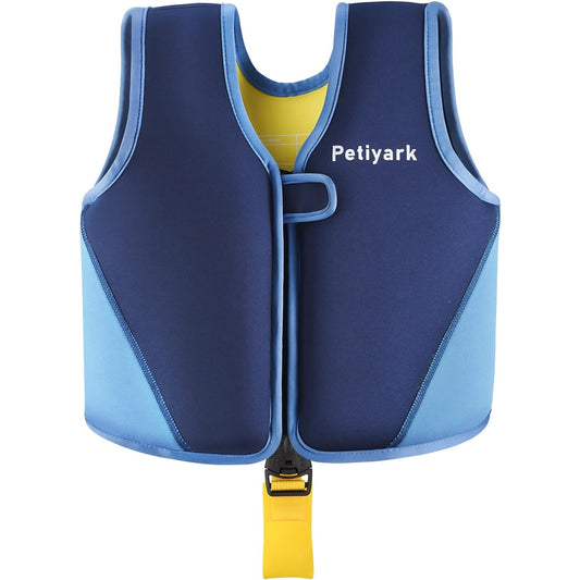 Petiyark - Kids Life Vest Swim Jacket With Adjustable Safety Straps