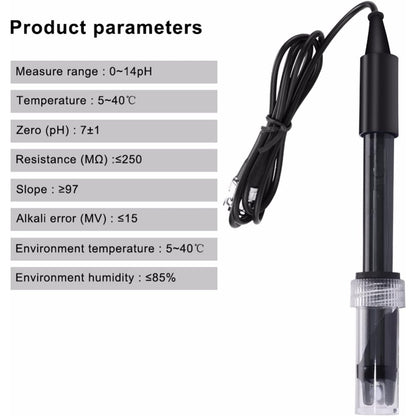 Why-Yue - Pen Type pH Electrode Sensor BNC Connector Probe