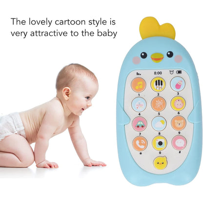 Shanrya - Baby Toy Phone, Adjustable Volume, Portable, For 18+ Months