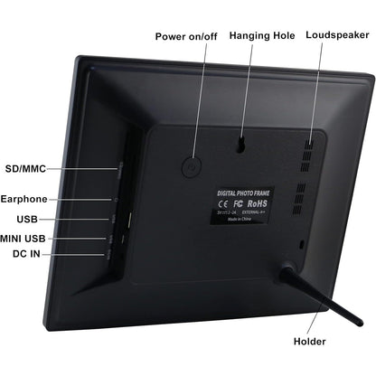 Tsitsc - 8.7 Inch Wifi Digital Picture Frame With 16GB Memory, Touch Screen, Frameo App