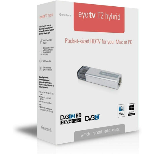 Geniatech - Eyetv T2 Signal Receiver Dvb-T/T2/T2 Hd Hevc White