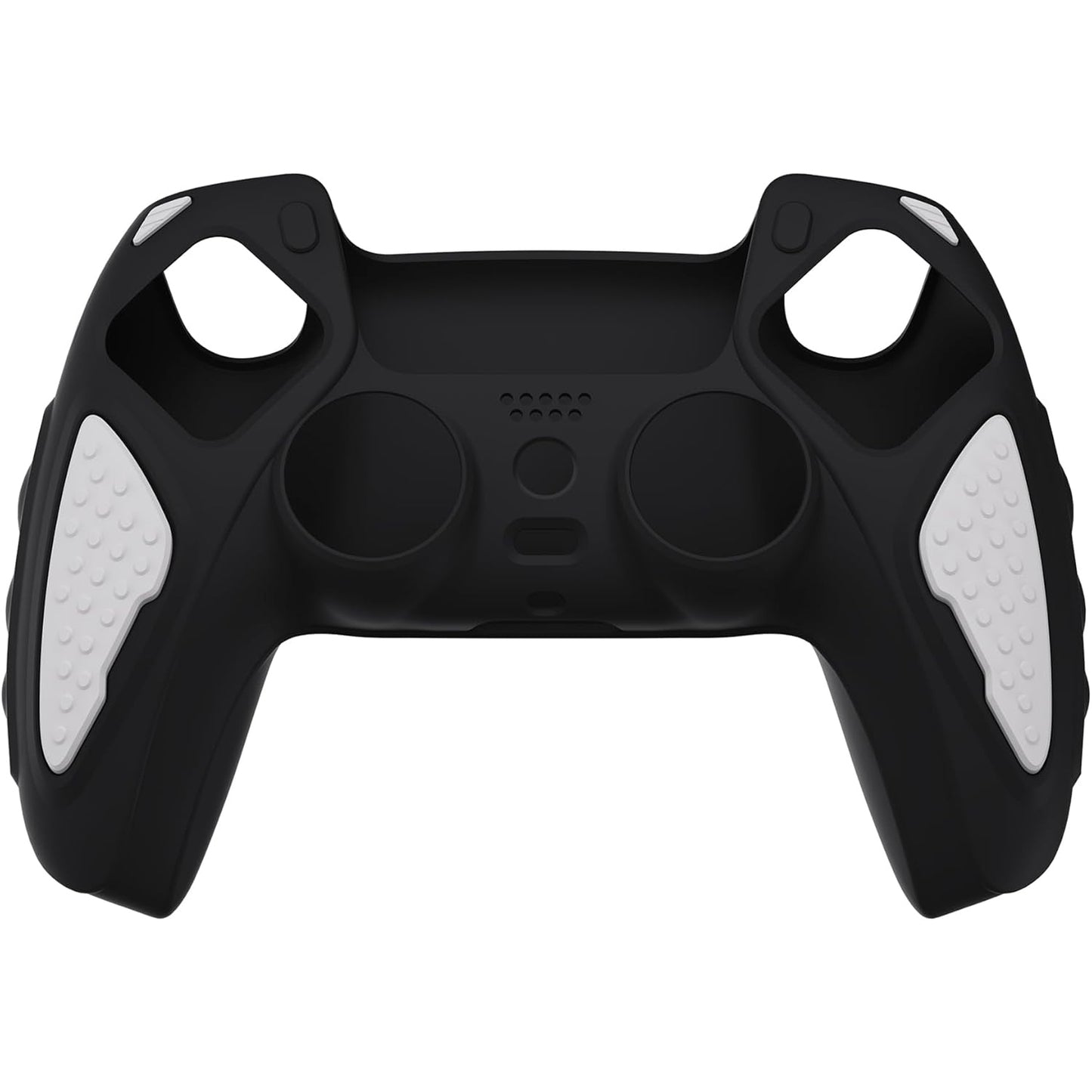 Playvital - Knight Edition Black & White Anti-Slip Silicone Cover For PS5 Controller