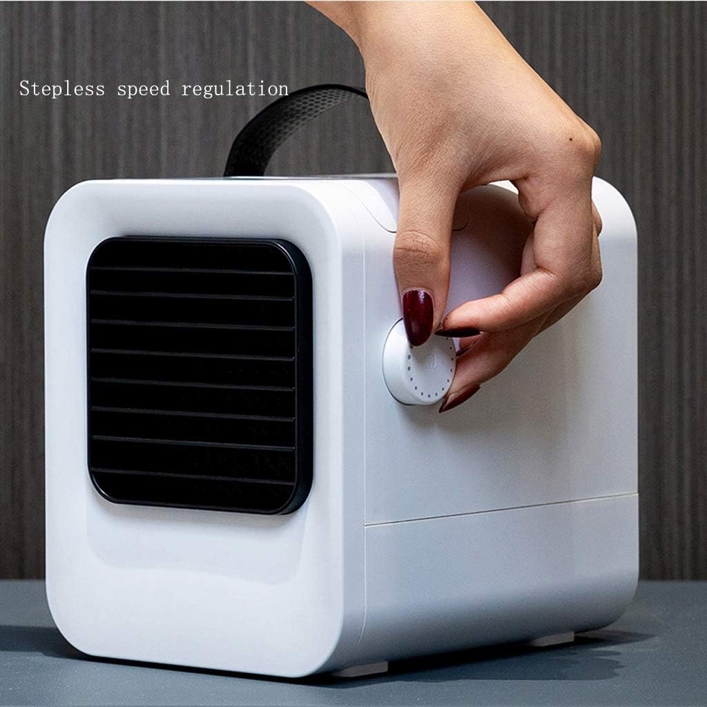 Samnuerly - Portable Air Conditioner Fan, Mini Evaporative Cooler, 4000mAh Power Bank