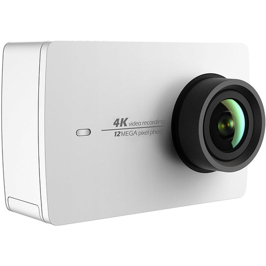 Yi - 4K Action Camera, 12MP RAW, EIS, Live Stream, Voice Control â€“ White