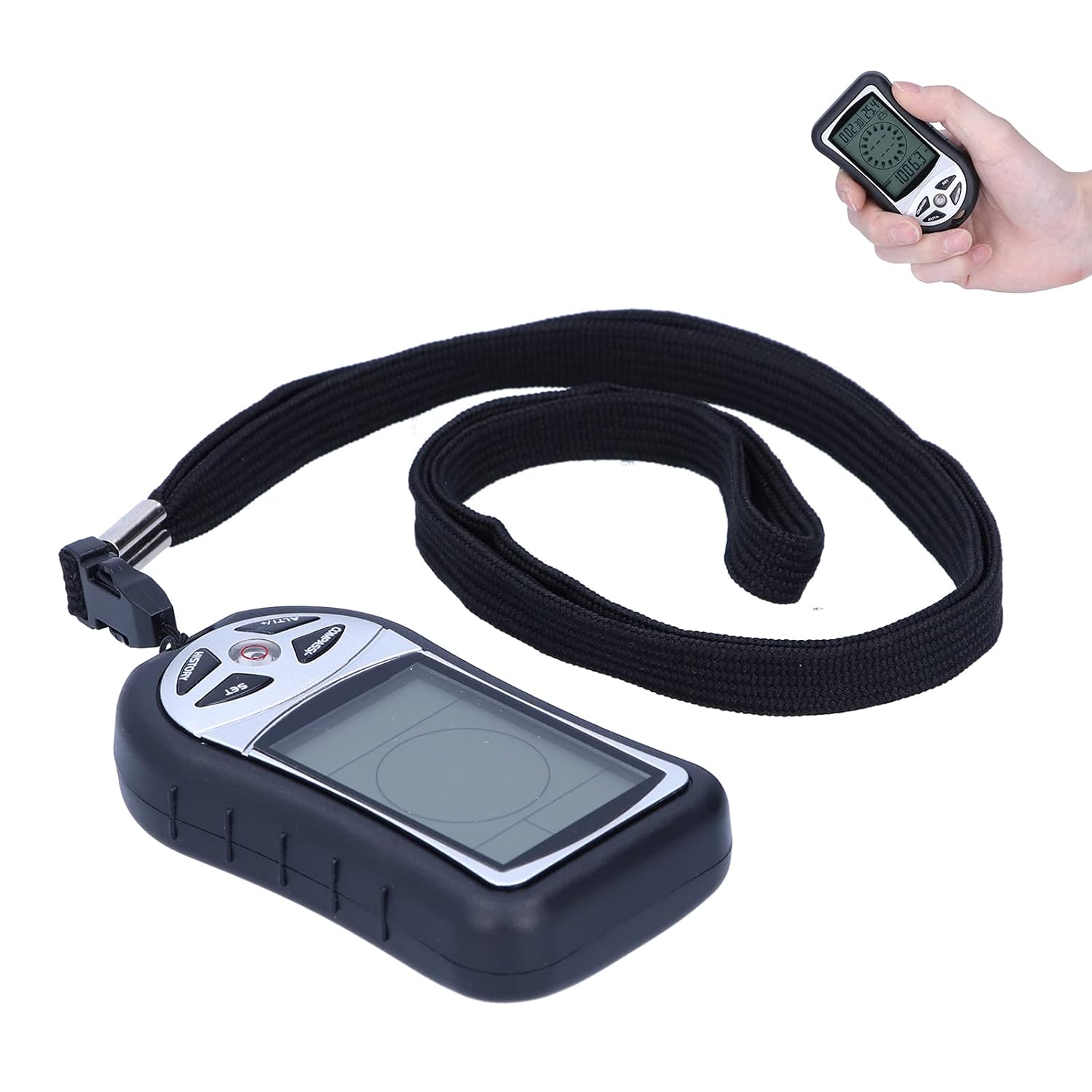 Hyuduo - Multifunction Digital Altimeter Barometer Thermometer Compass