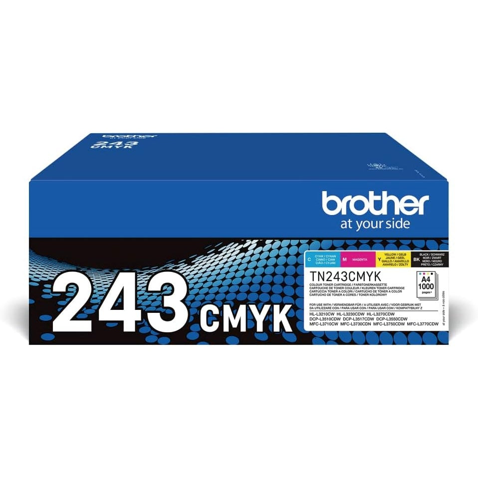 Brother International Gmbh - Tn-243Cmyk Original Toner Cartridge, Cyan/Magenta/Yellow/Black