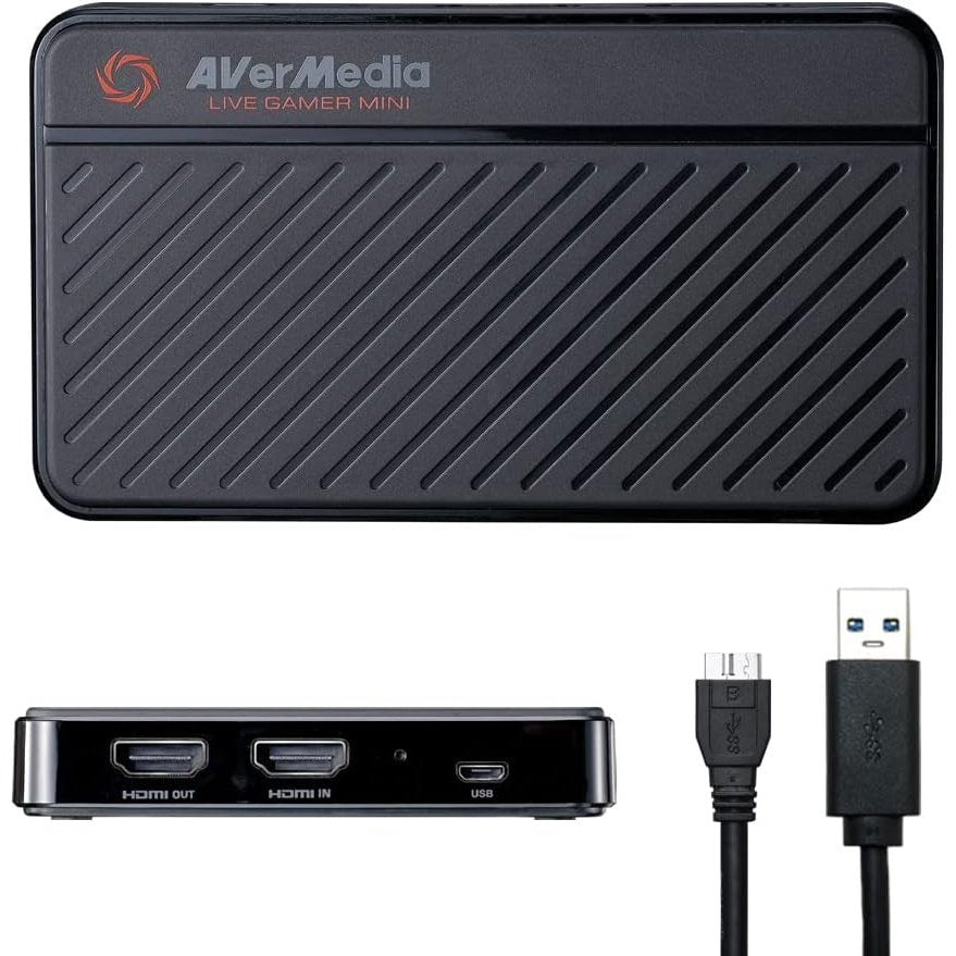 Avermedia - Live Gamer Mini Capture Card 1080P60 HDMI Pass-Thru Plug & Play