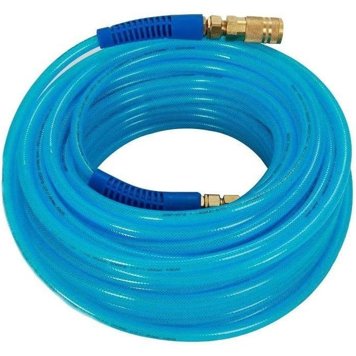 Grip-Rite - Polyurethane Air Hose With Couplers, 1/4-Inch By 50 Feet