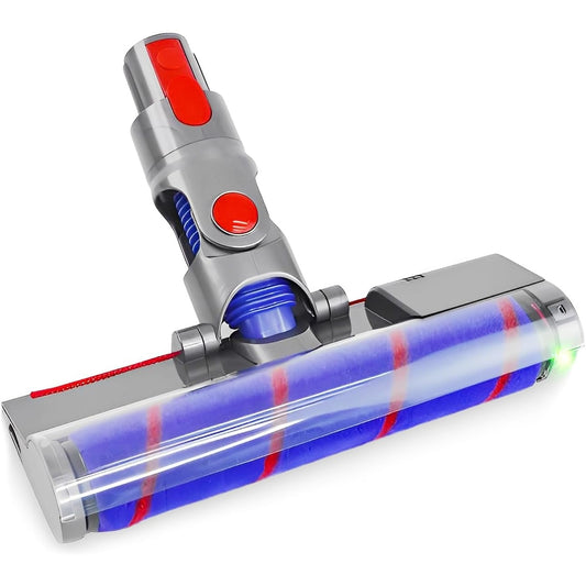 Laser Soft - Motorized LED Roller Floor Head for Dyson V7-V15