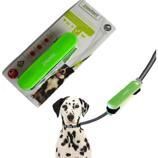 -- Led Dog Collar - Usb Rechargeable, Glowing Pet Necklace For Night Walks (M)