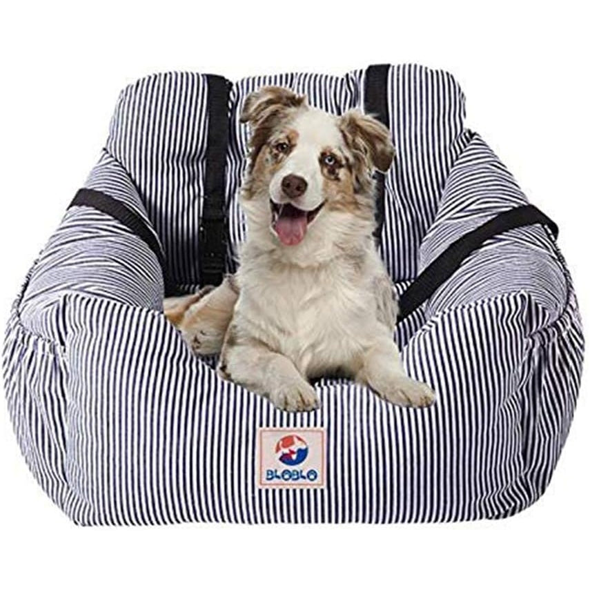 Bloblo - Dog Car Seat Pet Booster With Storage Pocket