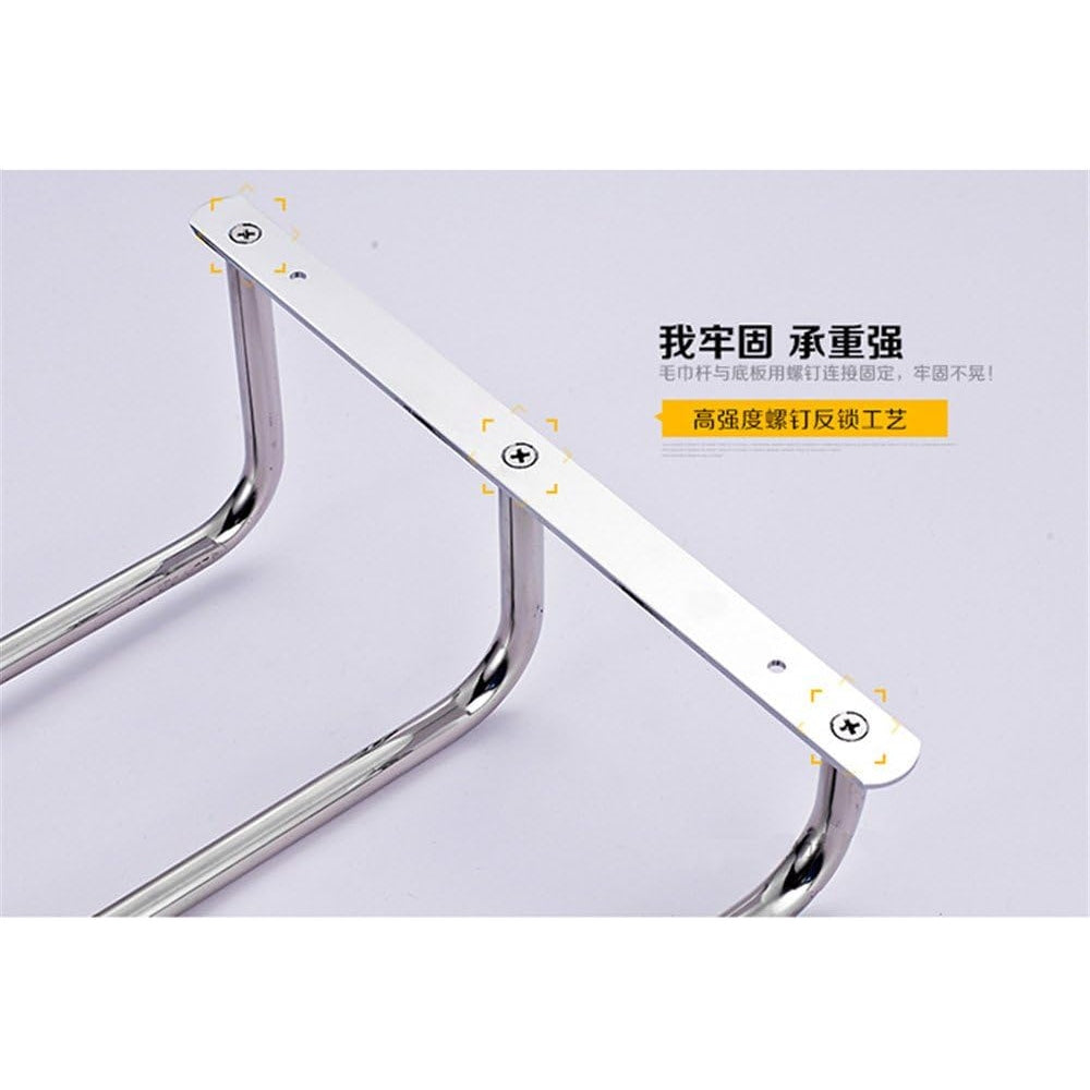 Bfduabdhhbfae - Multi Layer Stainless Steel Bathroom Towel Rack