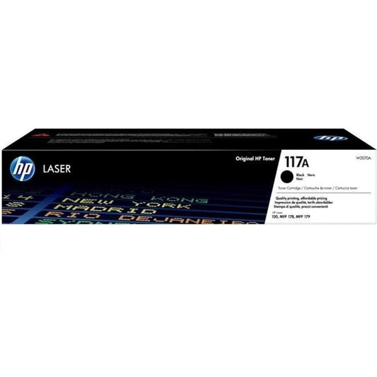 Hp - 117A Original Laser Toner Cartridge, Black, Single Pack