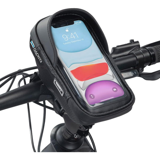 Gadista - Waterproof Bicycle Handlebar Bag For Smartphones Under 6.5 Inches