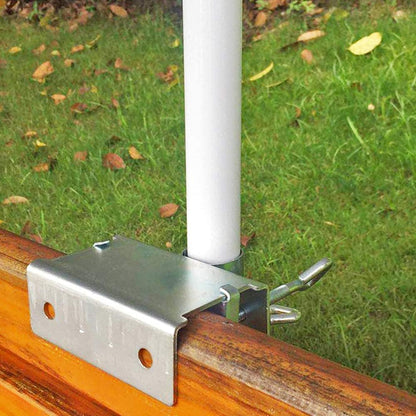 Z-Seat - Heavy-Duty Garden Umbrella Clip Holder for Outdoor Patio