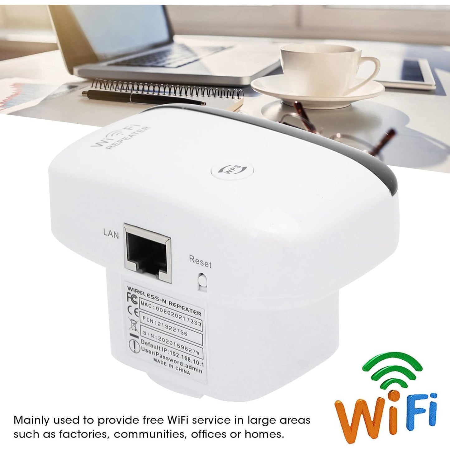 Fosa - 300Mbps Repeater Extender Wlan Network Mini Router