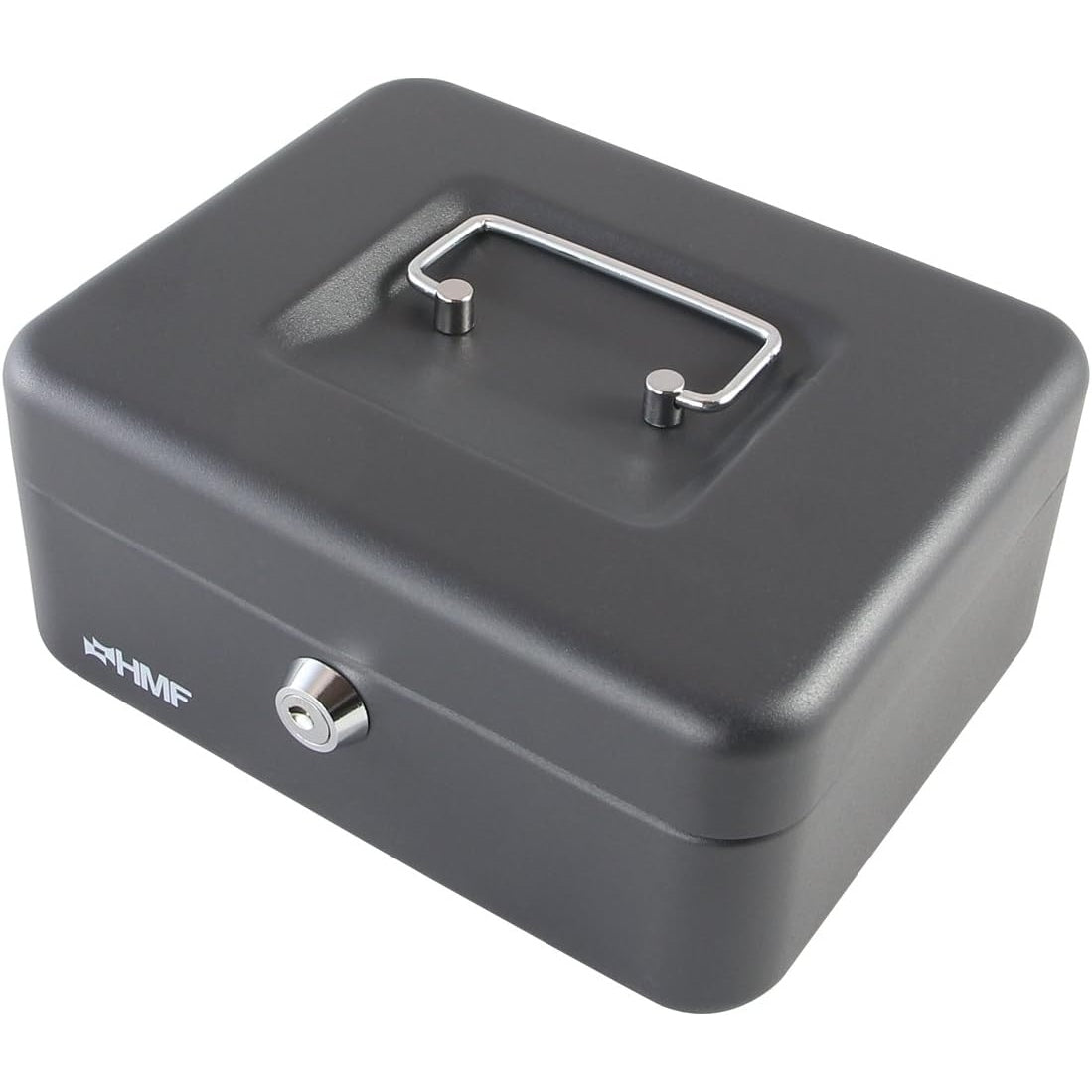 Hmf - Cash Box 20 x 16 x 9.5 cm, Black