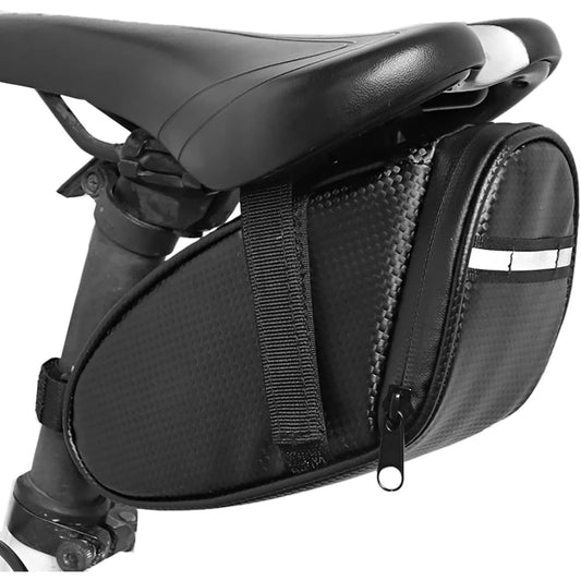 Gsrhzd - Reflective Bike Saddle Bag, Black