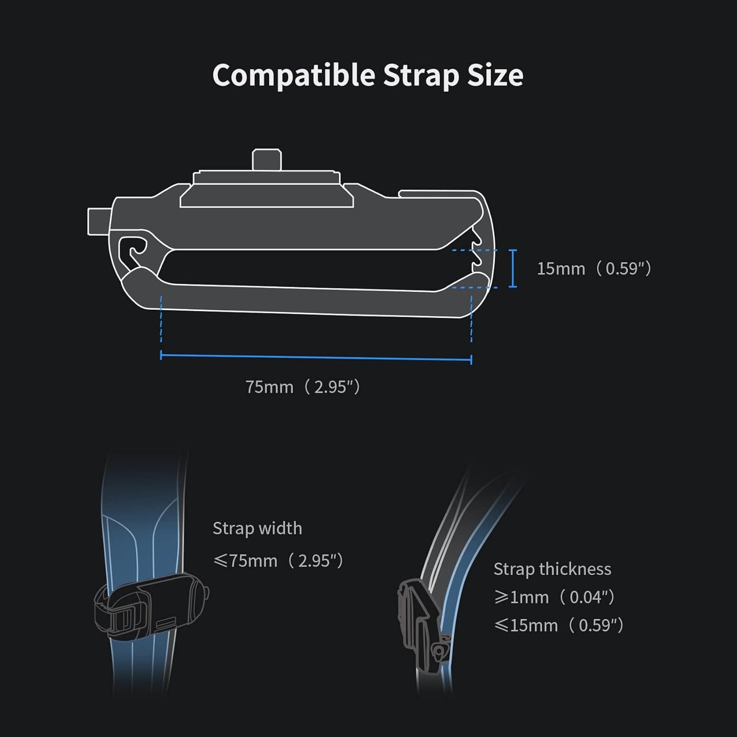 Pgytech - Beetle Camera Clip With Quick Release System For Sony, Nikon, Fuji, DSLR