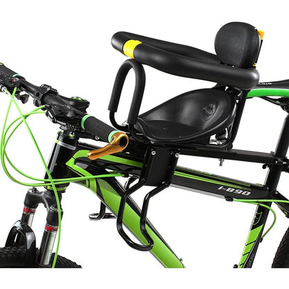 Lixada - Bicycle Front Child Safety Seat With Pedals For Road Bike MTB