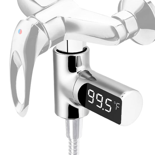 Hovnee - LED Digital Shower Thermometer Battery-Free Real-Time Water Monitor