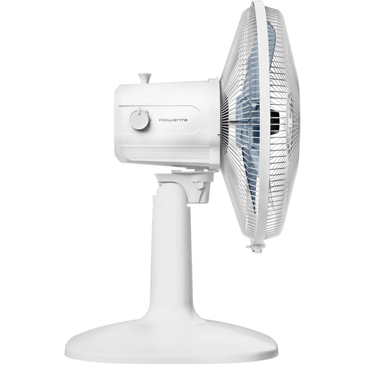 Rowenta - Essential+ Vu2330 12" Oscillating Table Fan, 3 Speeds, 46Dba, White