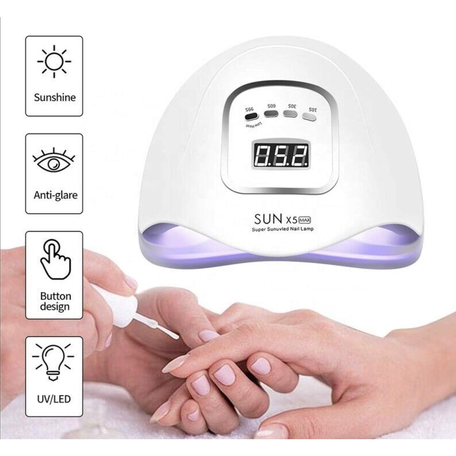 Generic - Professional LED UV Nail Dryer Gel Polish Lamp 80W