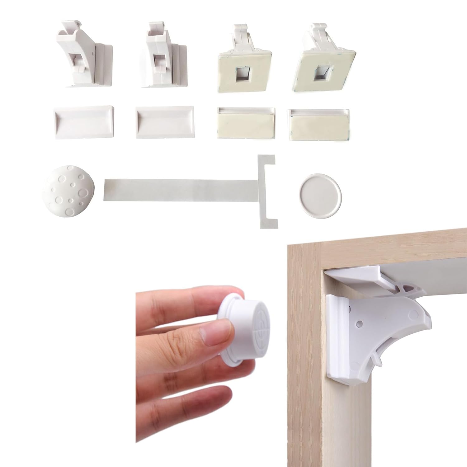 Reliable Magnetic Locks - Childproof Magnetic Cabinet & Cupboard Locks