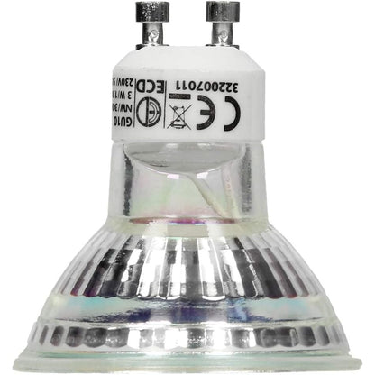 Ecd Germany - Gu10 Led Light Bulb 3W 4000K 320 Lumen 120° Beam Angle